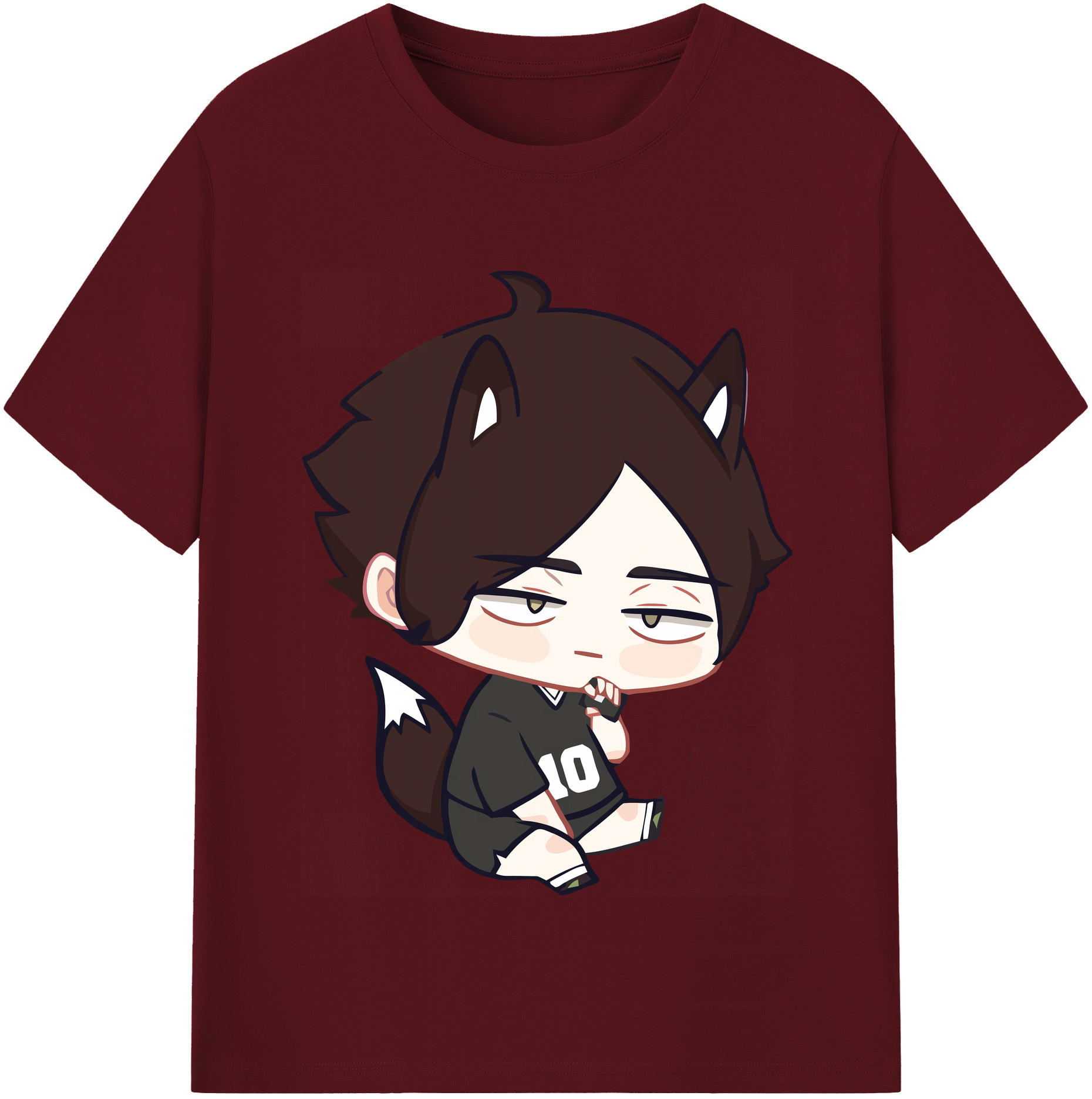 （画像用） ハイキュー!! Haikyu!! 綿100％半袖Tシャツ（フロントプリント）